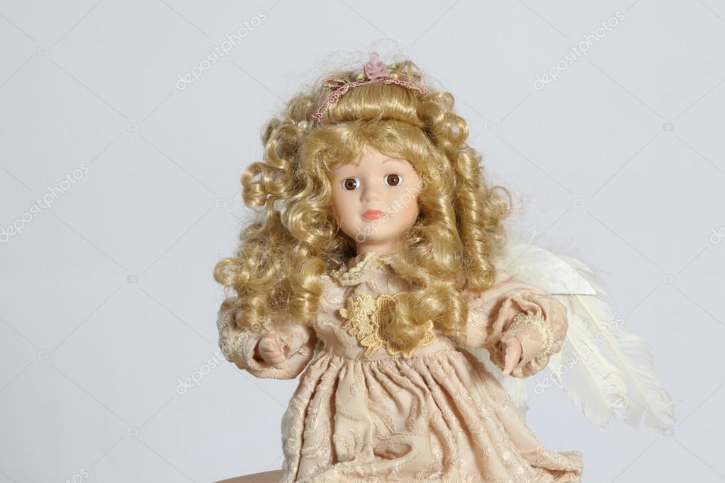 curly hair doll