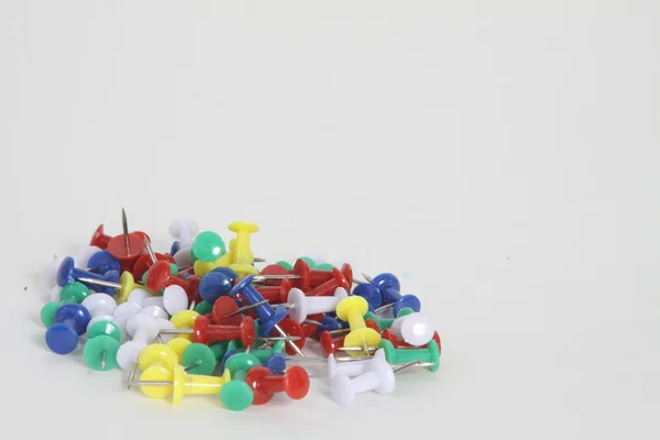 Colored Push-Pins — Stock Photo, Image