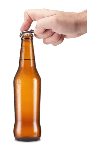 Nyissa meg a sör — Stock Fotó