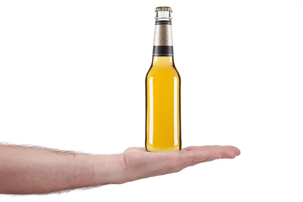 Here is the beer — Stock Photo, Image