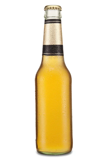 Birra isolata — Foto Stock