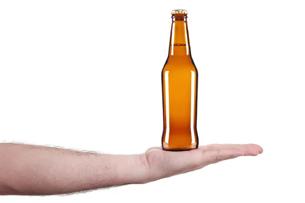 Here is the beer — Stock Photo, Image