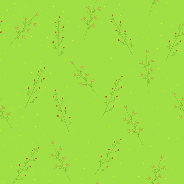 Patrón floral — Vector de stock