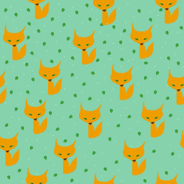 Fox patroon — Stockvector