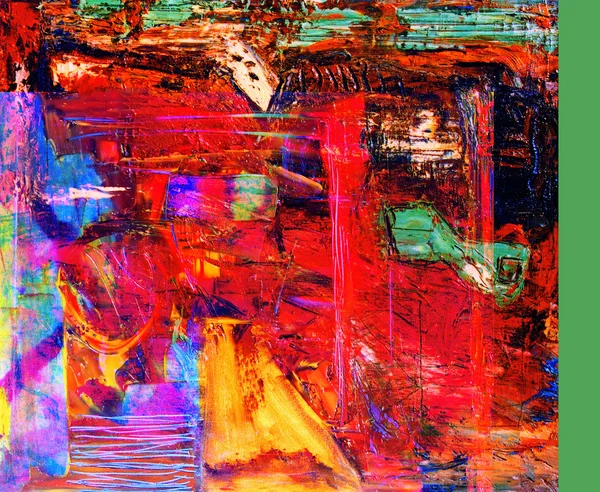 Abstrakte Ölmalerei — Stockfoto