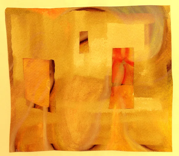 Abstrakt papper collage — Stockfoto