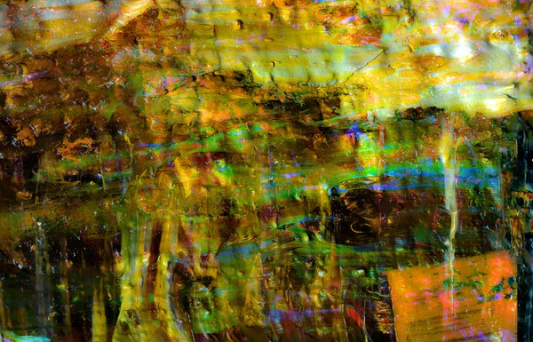 Abstraktní olej na plátně — Stock fotografie