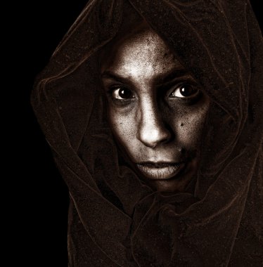 mutlu bir Latin kadın