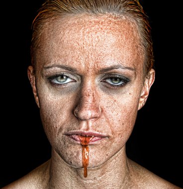 aşırı depresyon kadınla