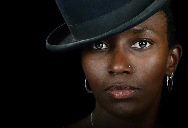 Beautiful Afro American Woman — Stock Photo, Image