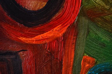 Tuval üzerinde soyut