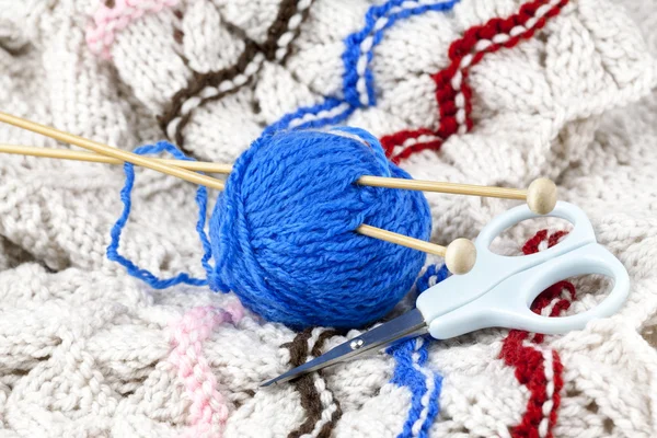 Knitting tools — Stock Photo, Image