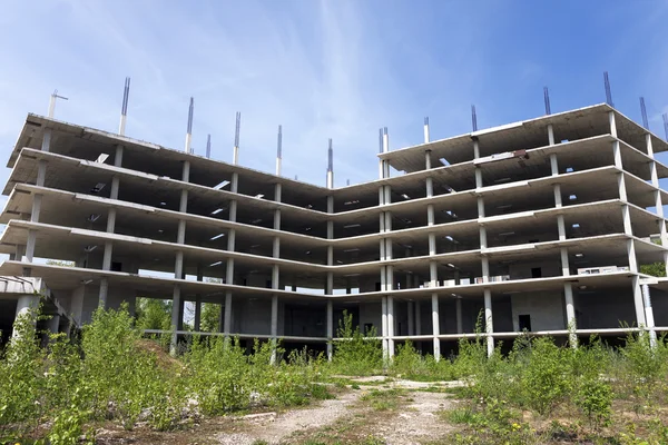 Lugar de construcción abandonado — Foto de Stock