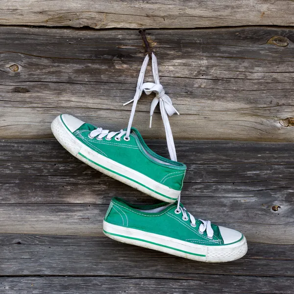 Old sneakers — Stock Photo, Image