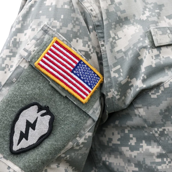 Uniforme do exército dos EUA — Fotografia de Stock