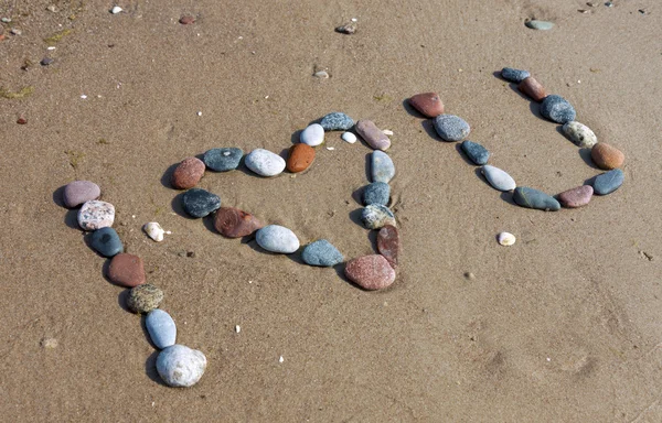 Amor confesión palabras — Foto de Stock