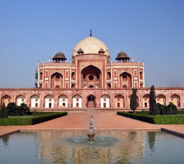 humayan'ın mezarı dikey Panoraması, delhi Hindistan