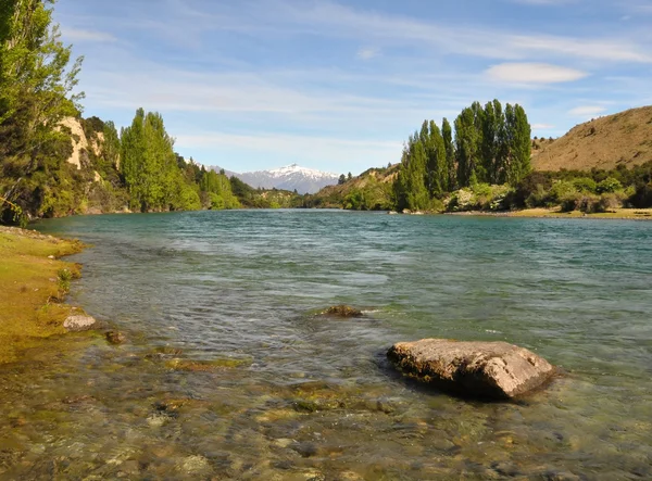 Clutha rivier, otago, Nieuw-Zeeland — Stockfoto