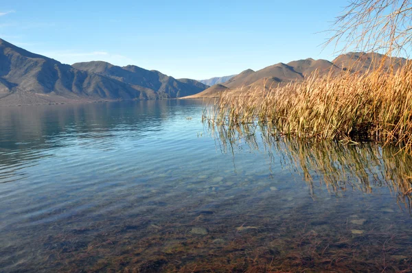 Lake Benmore & Raupo, Otago, Nuova Zelanda — Foto Stock