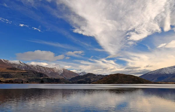Mount aspiring krajina, otago, Nový Zéland — Stock fotografie