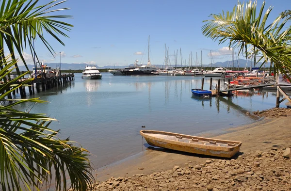 Denerau port & marina, Fidżi. — Zdjęcie stockowe