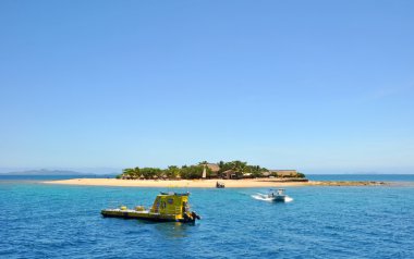 Güney Denizi Adası tekne & denizaltı, fiji.