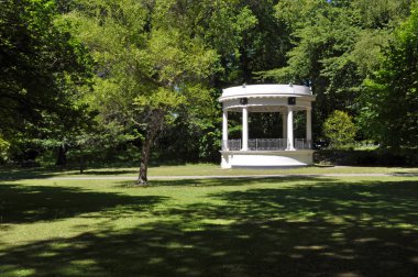 Hagley park grubu rotunda, christchurch, Yeni Zelanda