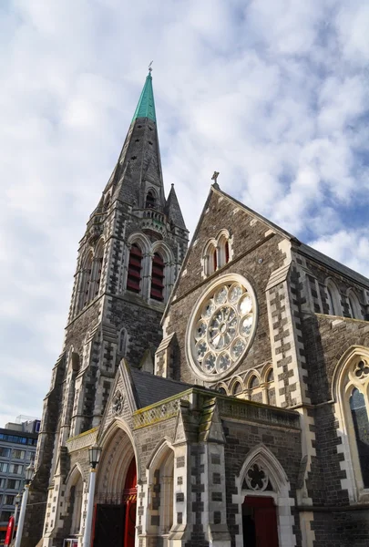 Catedral Anglicana de Christchurch, Nova Zelândia — Fotografia de Stock