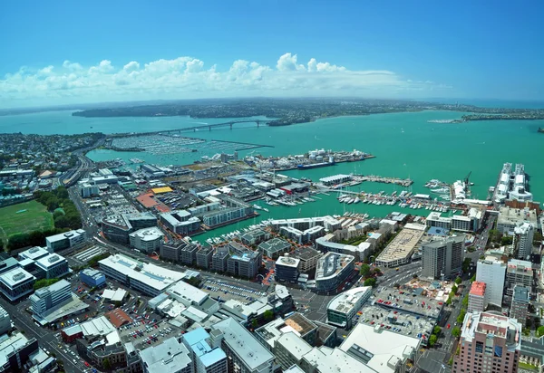 Auckland - vitorlákat City, Új-Zéland — Stock Fotó