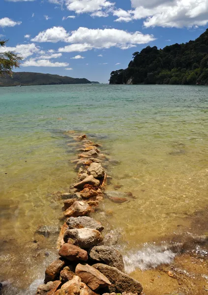 Lagoa Marahau, Parque Nacional Abel Tasman, Nova Zelândia — Fotografia de Stock
