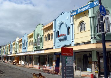 Christchurch, Yeni Zelanda Yeni regent street yenileme