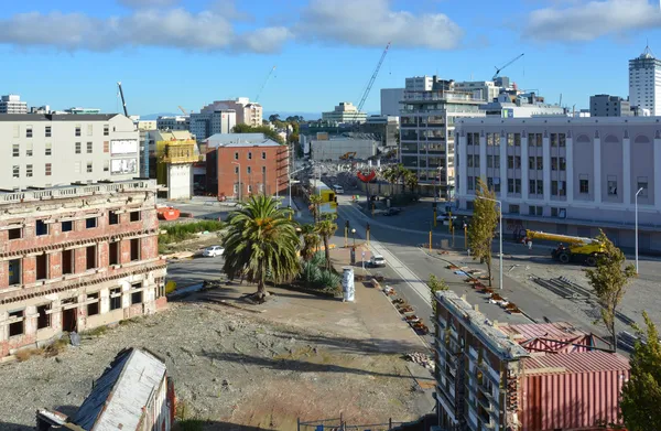 Christchurch Earthquake Red Zone — Stock Photo, Image