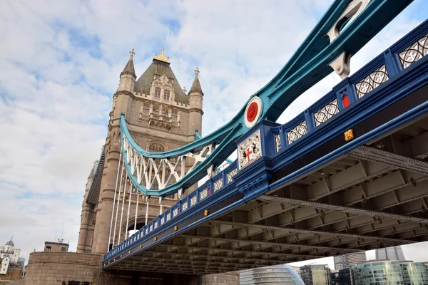 Londyn most z północnym brzegu Tamizy, Londyn — Zdjęcie stockowe