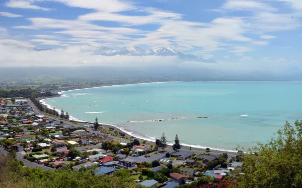 Miasta kaikoura, Południowa Wyspa Nowej Zelandii. — Zdjęcie stockowe