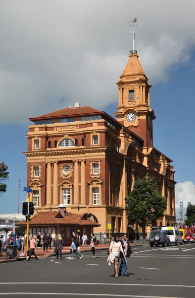 Auckland Ferry Building, Nova Zelândia — Fotografia de Stock