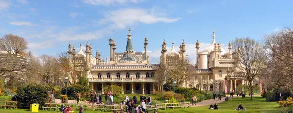England - Brighton Pavilion Panorama — Stock Photo, Image