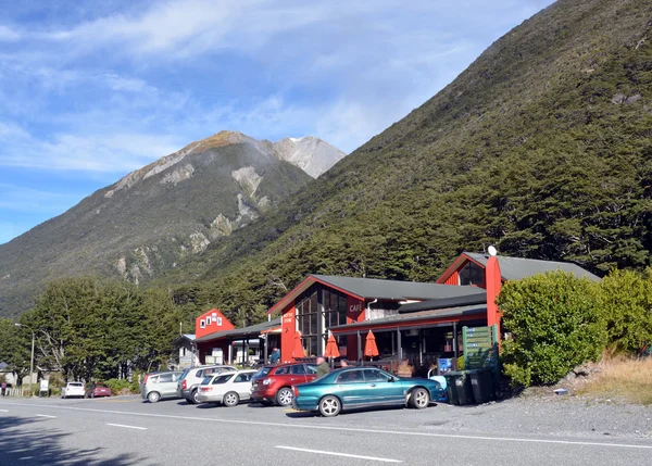 Arthurs περάσει ορεινό χωριό, Νέα Ζηλανδία — Φωτογραφία Αρχείου
