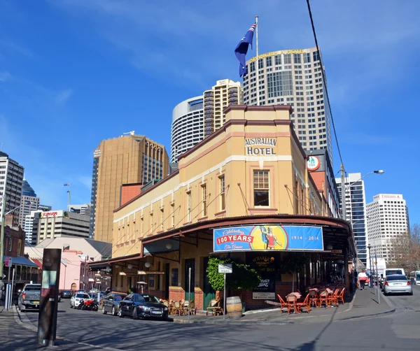 The Australian Hotel Celebrates 100 Years in Sydney — Stock Photo, Image