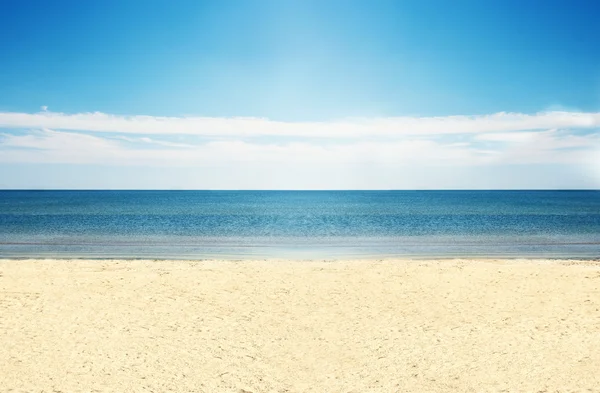 Empty beach. — Stock Photo, Image