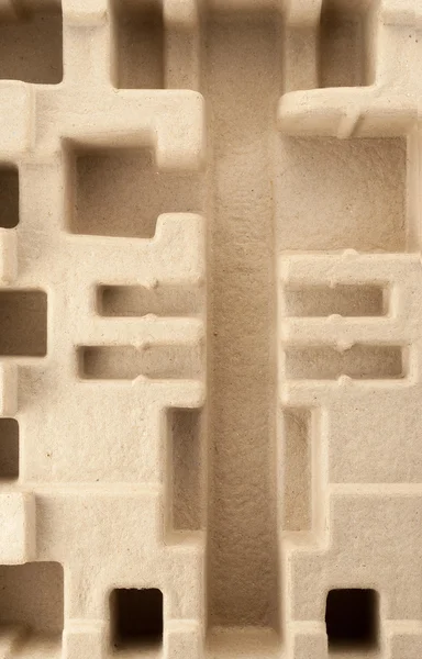Karton labirintus. — Stock Fotó