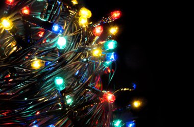 Noel ışıkları.