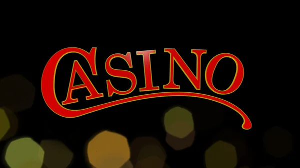 Casinò segno — Foto Stock