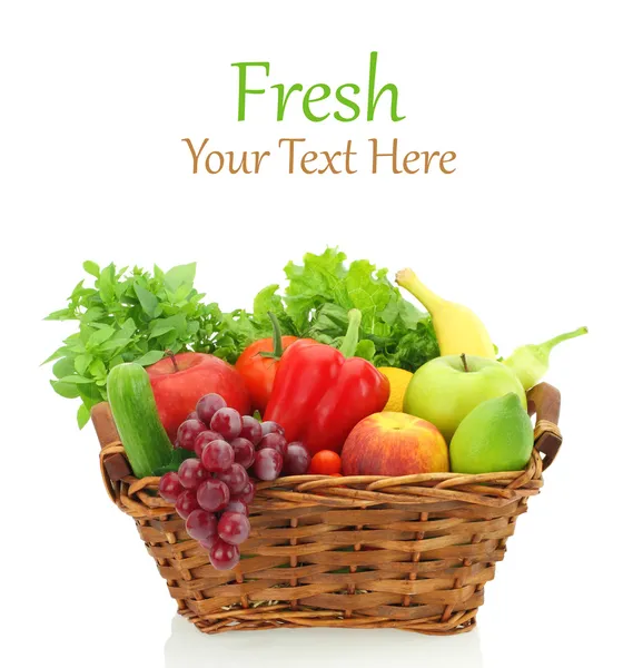 meyve ve sebze sepeti