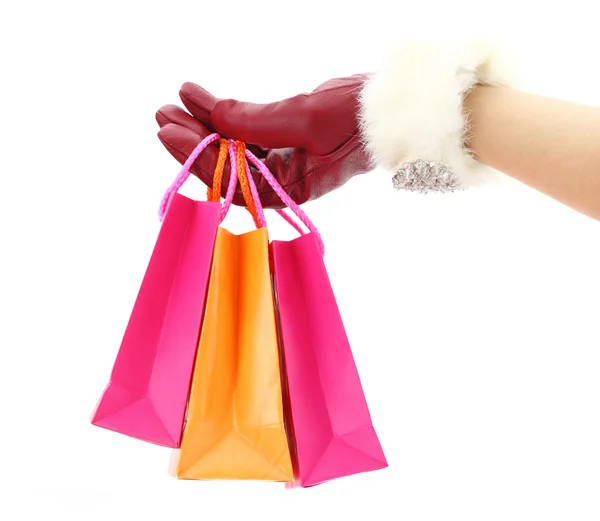 Christmas shopping bags — Stock Photo, Image