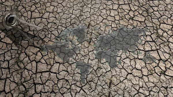 Opwarming van de aarde — Stockfoto