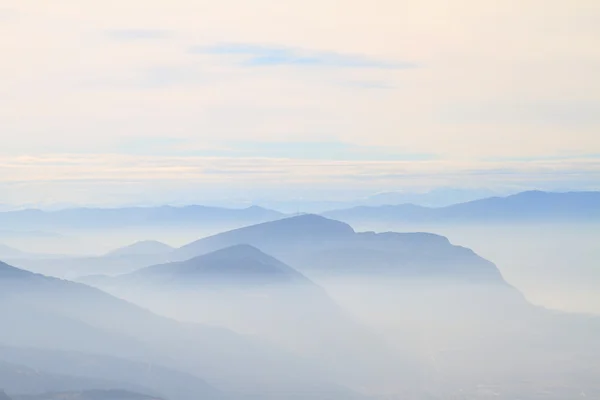 Scenic view of blue ridge mountains — Stock Photo, Image