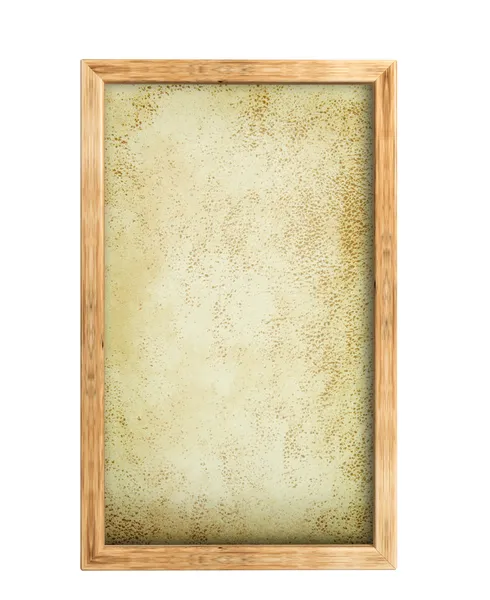 Vintage frame isolated on white — Stock Photo, Image
