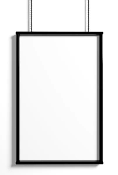 Empty frame on the wall — Stock Photo, Image