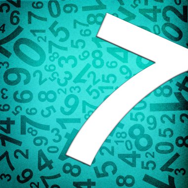 Yedi numaralı kumaş dokusu arka plan