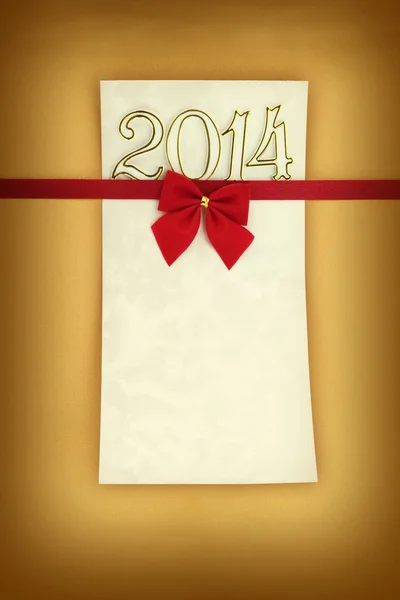 Happy new year greeting card — Stock Photo, Image